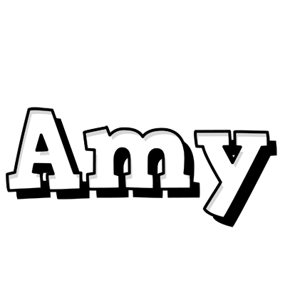 Amy snowing logo
