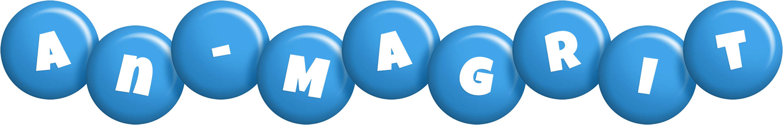 An-Magrit candy-blue logo