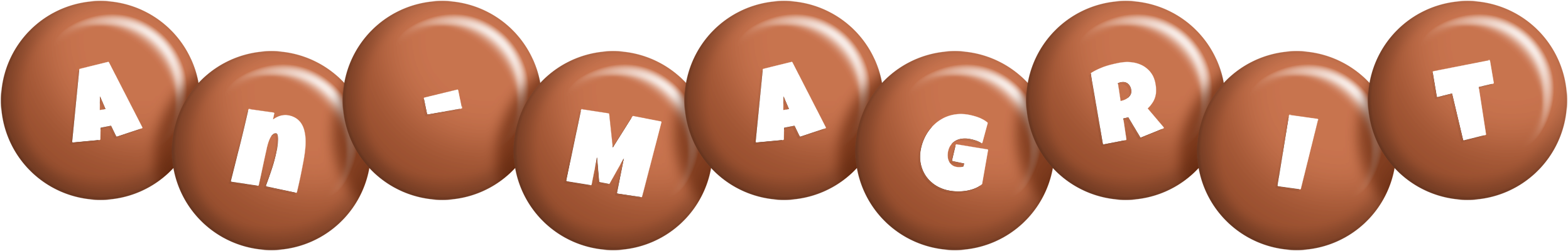 An-Magrit candy-brown logo