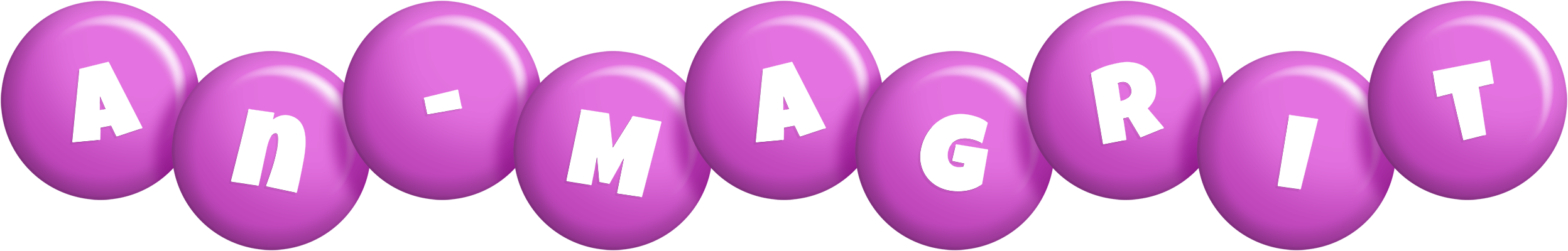 An-Magrit candy-purple logo