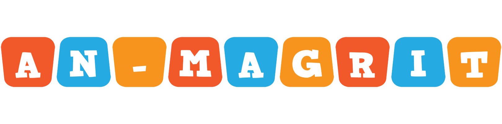 An-Magrit comics logo