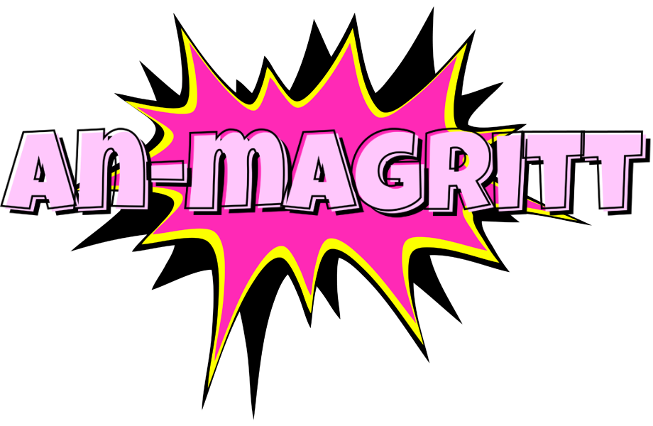 An-Magritt badabing logo