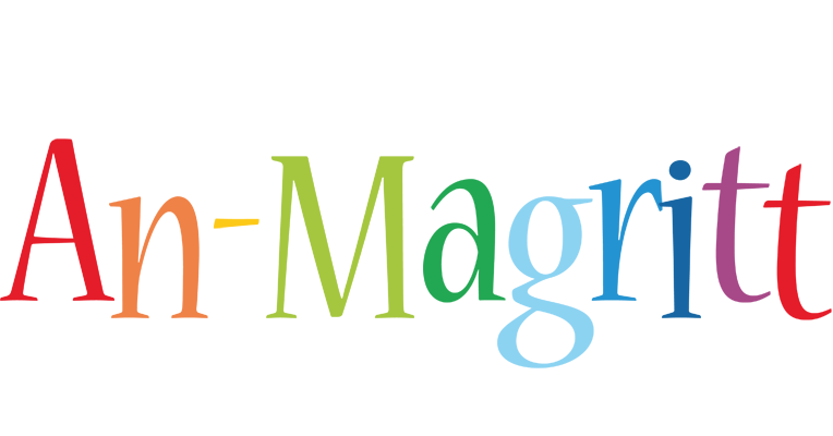 An-Magritt birthday logo