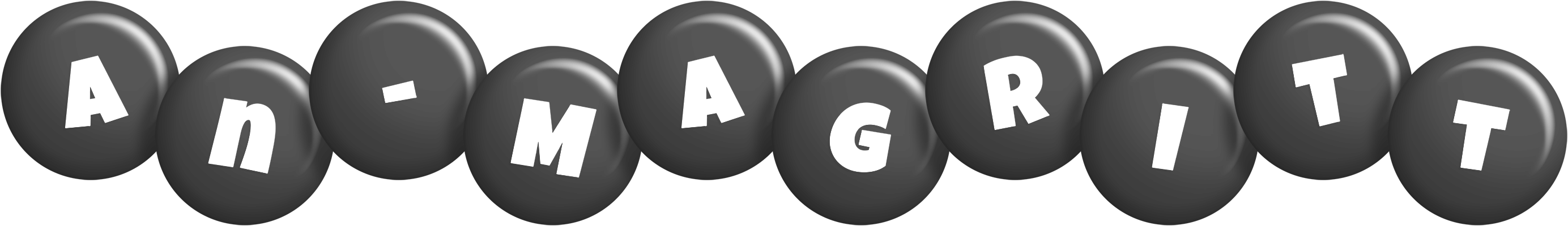 An-Magritt candy-black logo