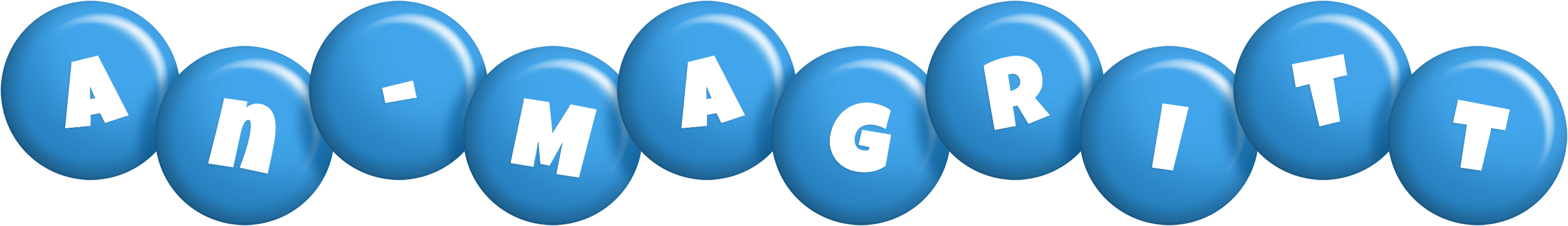 An-Magritt candy-blue logo