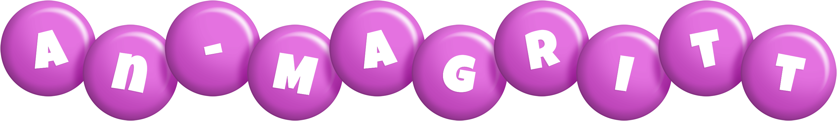 An-Magritt candy-purple logo