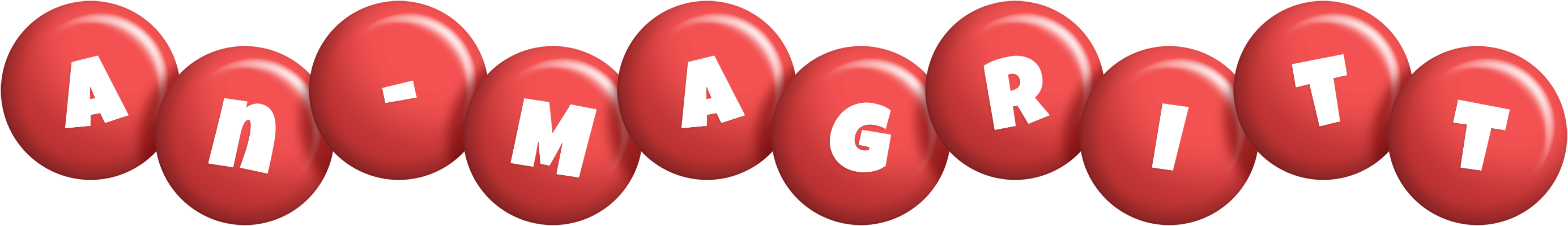 An-Magritt candy-red logo