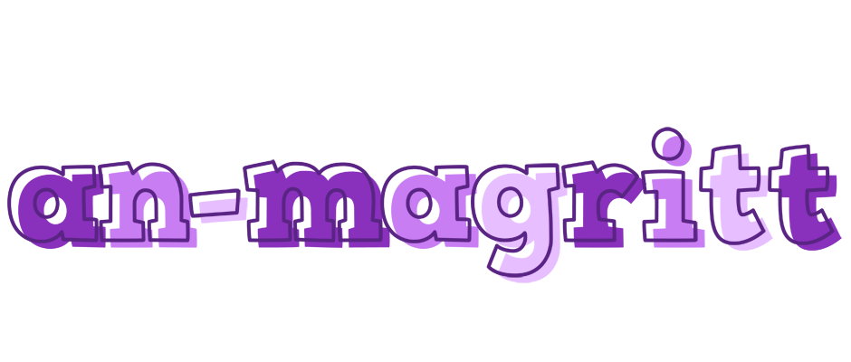 An-Magritt sensual logo