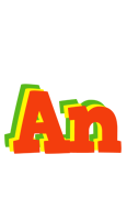 An bbq logo