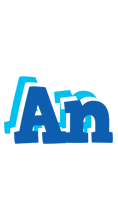 An business logo