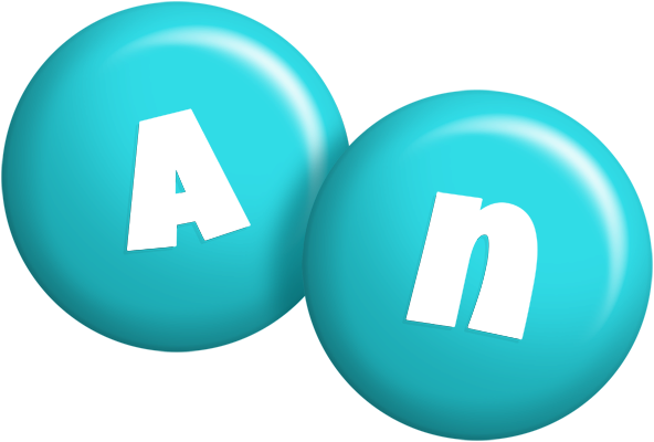 An candy-azur logo