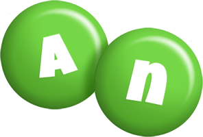An candy-green logo