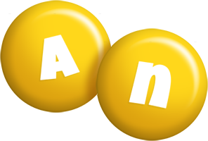 An candy-yellow logo