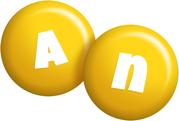 An candy-yellow logo