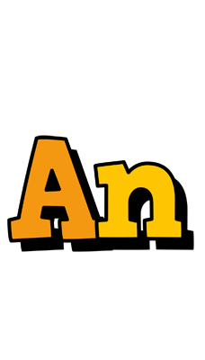 An cartoon logo