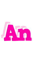 An dancing logo