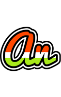 An exotic logo
