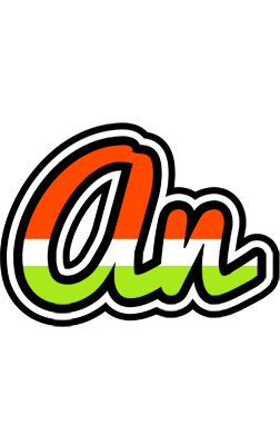 An exotic logo