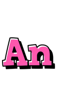 An girlish logo