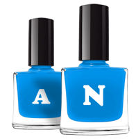 An glossy logo