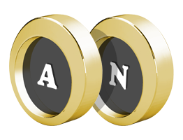 An gold logo