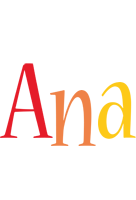 Ana birthday logo