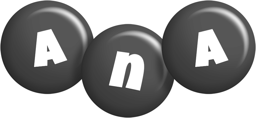 Ana candy-black logo