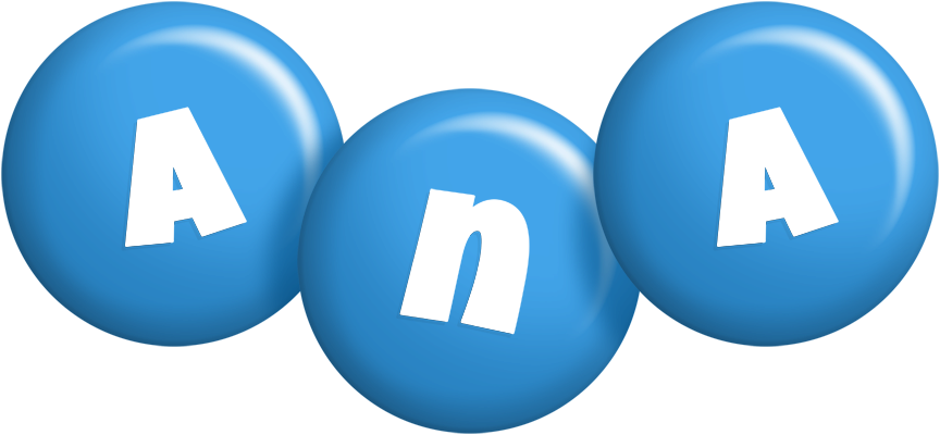 Ana candy-blue logo
