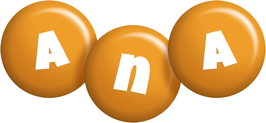 Ana candy-orange logo