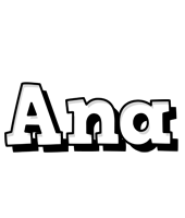 Ana snowing logo