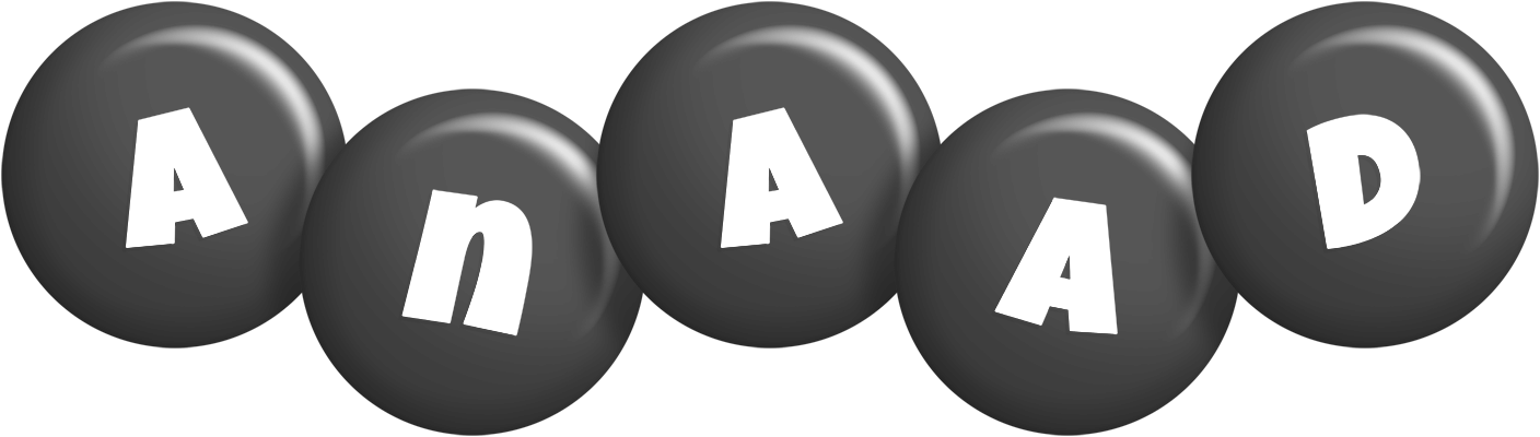 Anaad candy-black logo