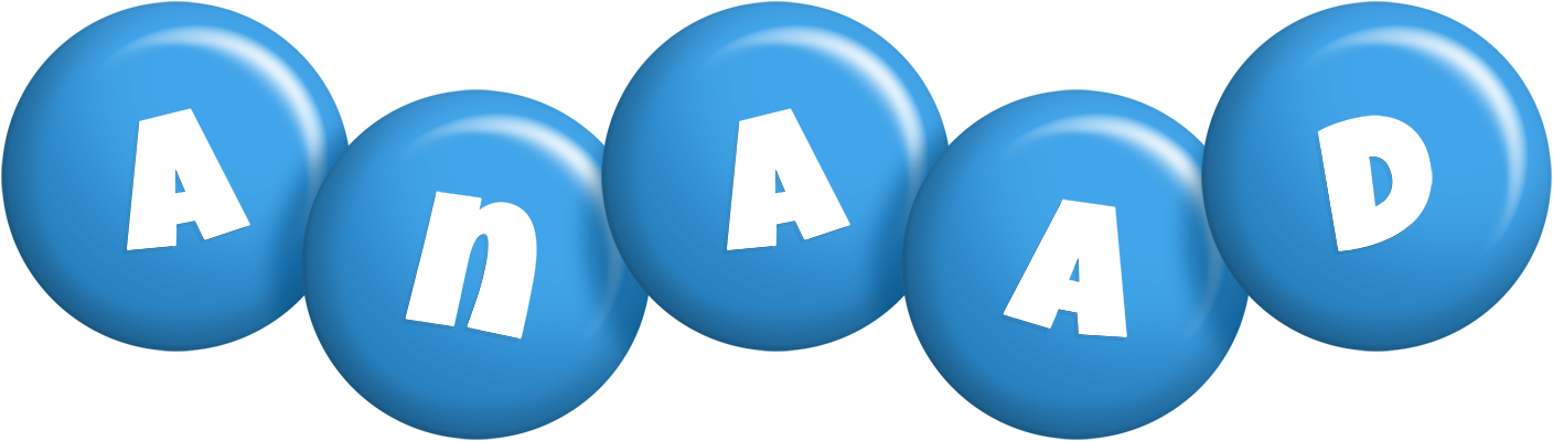 Anaad candy-blue logo