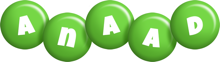 Anaad candy-green logo