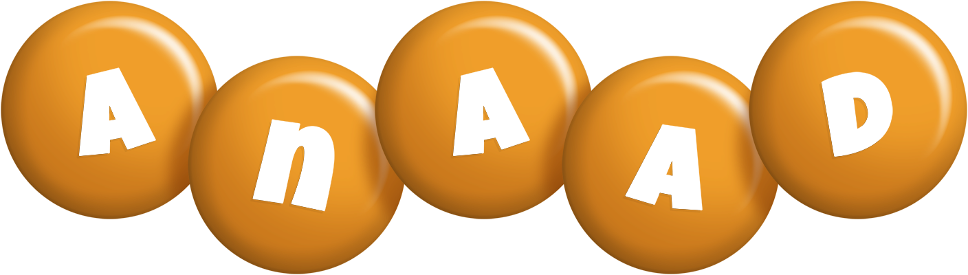 Anaad candy-orange logo