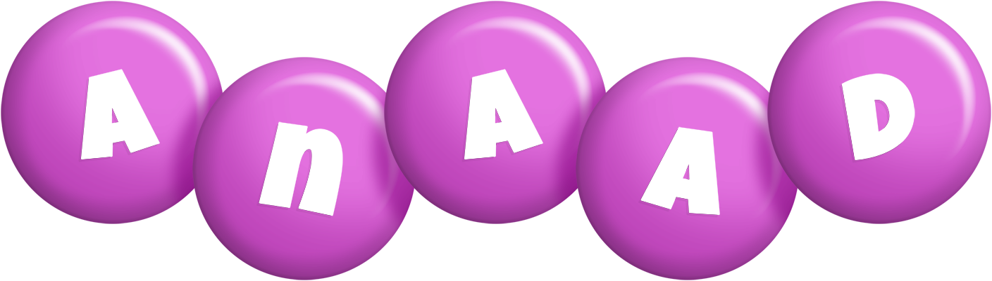 Anaad candy-purple logo