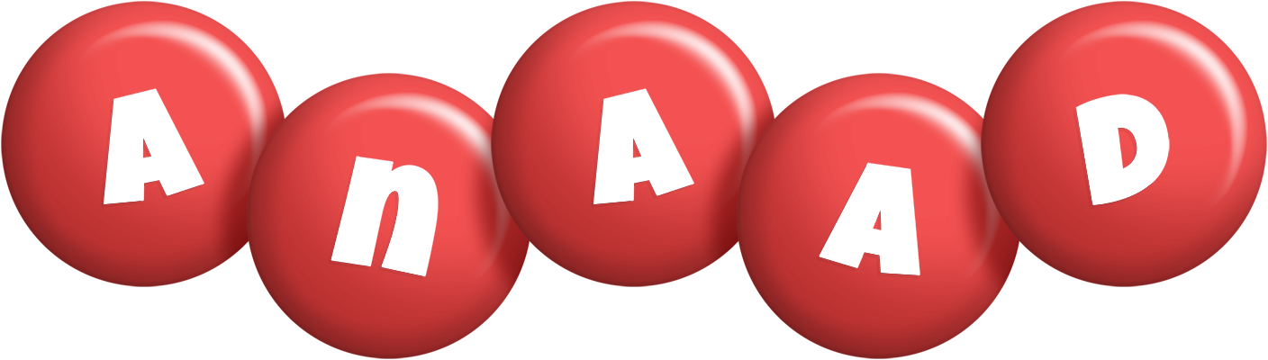 Anaad candy-red logo