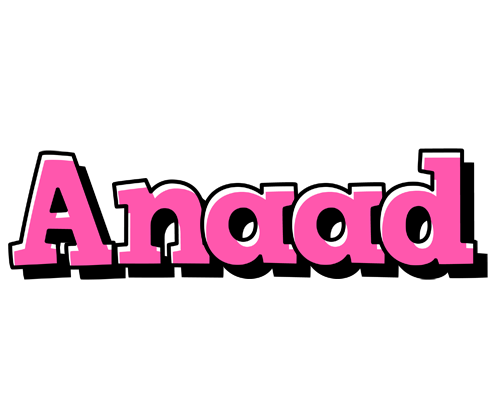 Anaad girlish logo