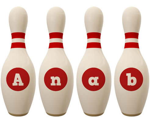 Anab bowling-pin logo
