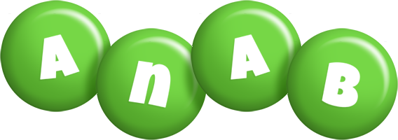 Anab candy-green logo