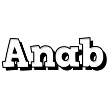 Anab snowing logo