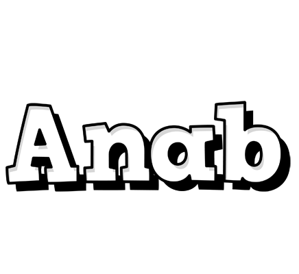 Anab snowing logo
