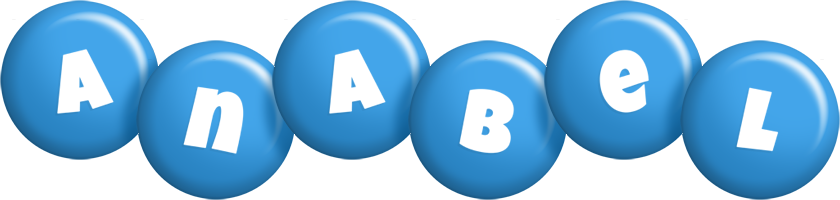 Anabel candy-blue logo