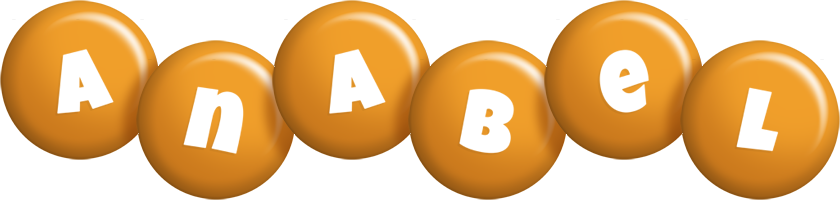 Anabel candy-orange logo