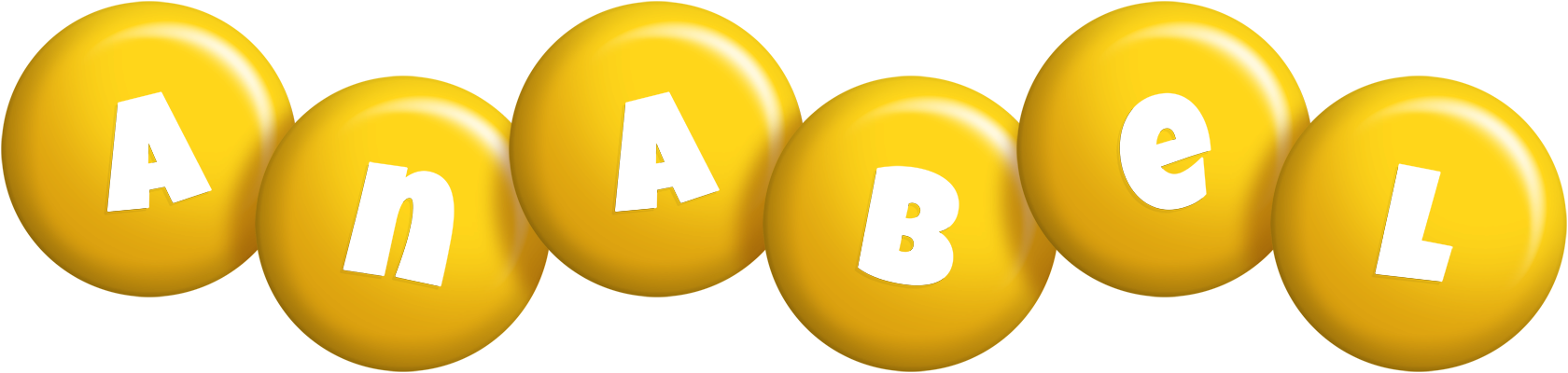 Anabel candy-yellow logo