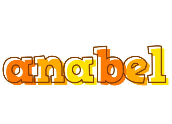 Anabel desert logo