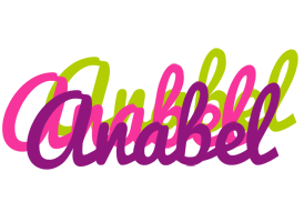 Anabel flowers logo