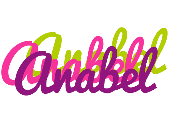 Anabel flowers logo