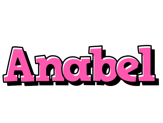 Anabel girlish logo