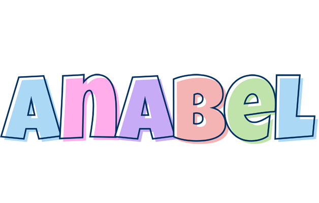 Anabel pastel logo