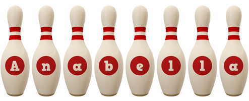 Anabella bowling-pin logo
